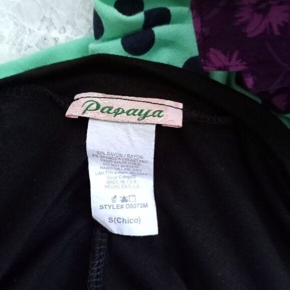 PAPAYA BLACK DRESS SZ.S EUC - Picture 6 of 6